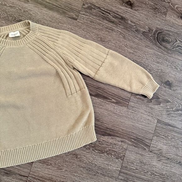 Wrap London Tan Cotton Sweater - Picture 4 of 9